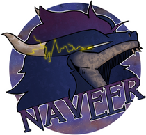 Image of Naveer A chibi version of Naveer waves to you, mouth open in a delightful smile and eyes full of wonder and sincerity. Only his upper torso and above is visible.